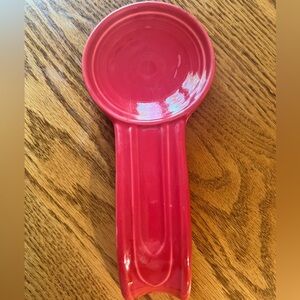 Fiesta Scarlet Spoon Rest